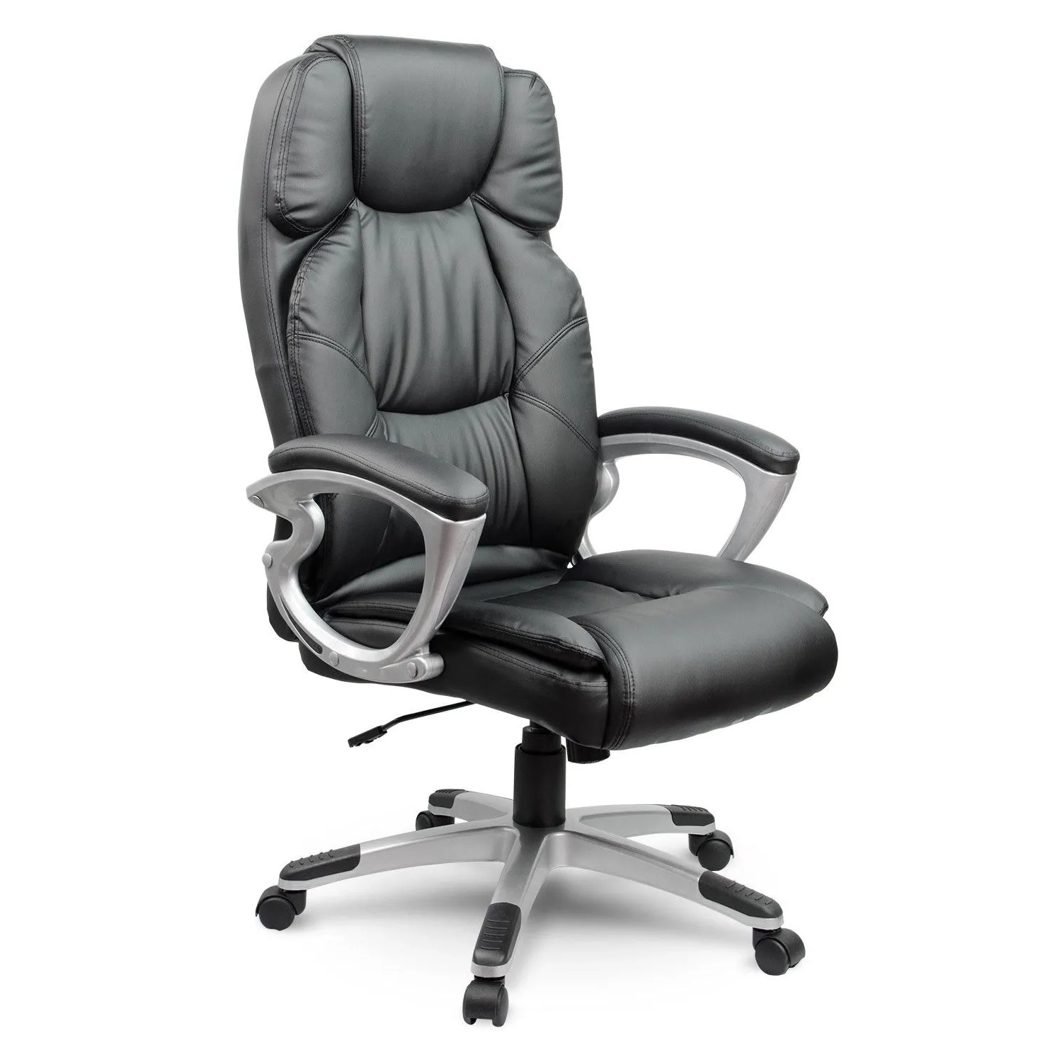 Sofotel Eg 227 Bürostuhl Aus Schwarzem Leder