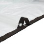 vidaXL Transparente Plane mit Ösen 2x6 m Polyethylen 4018551_7