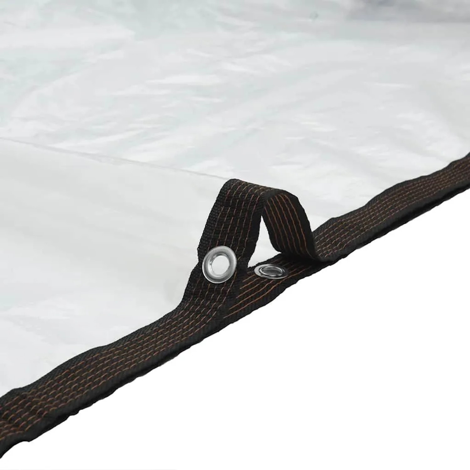 vidaXL Transparente Plane mit Ösen 2x6 m Polyethylen 4018551_7