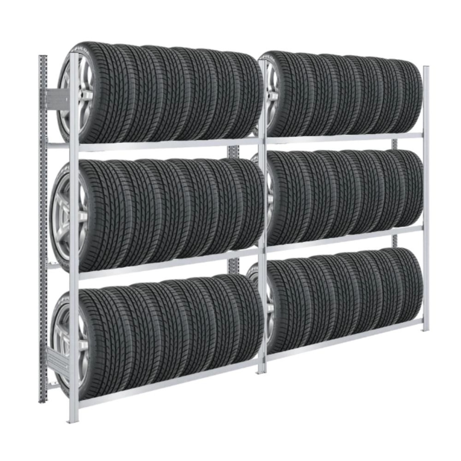 PROREGAL Reifenregal Tire Pro Made In Germany HxBxT 200 x 260 x 43 cm 3 Ebe günstig online kaufen