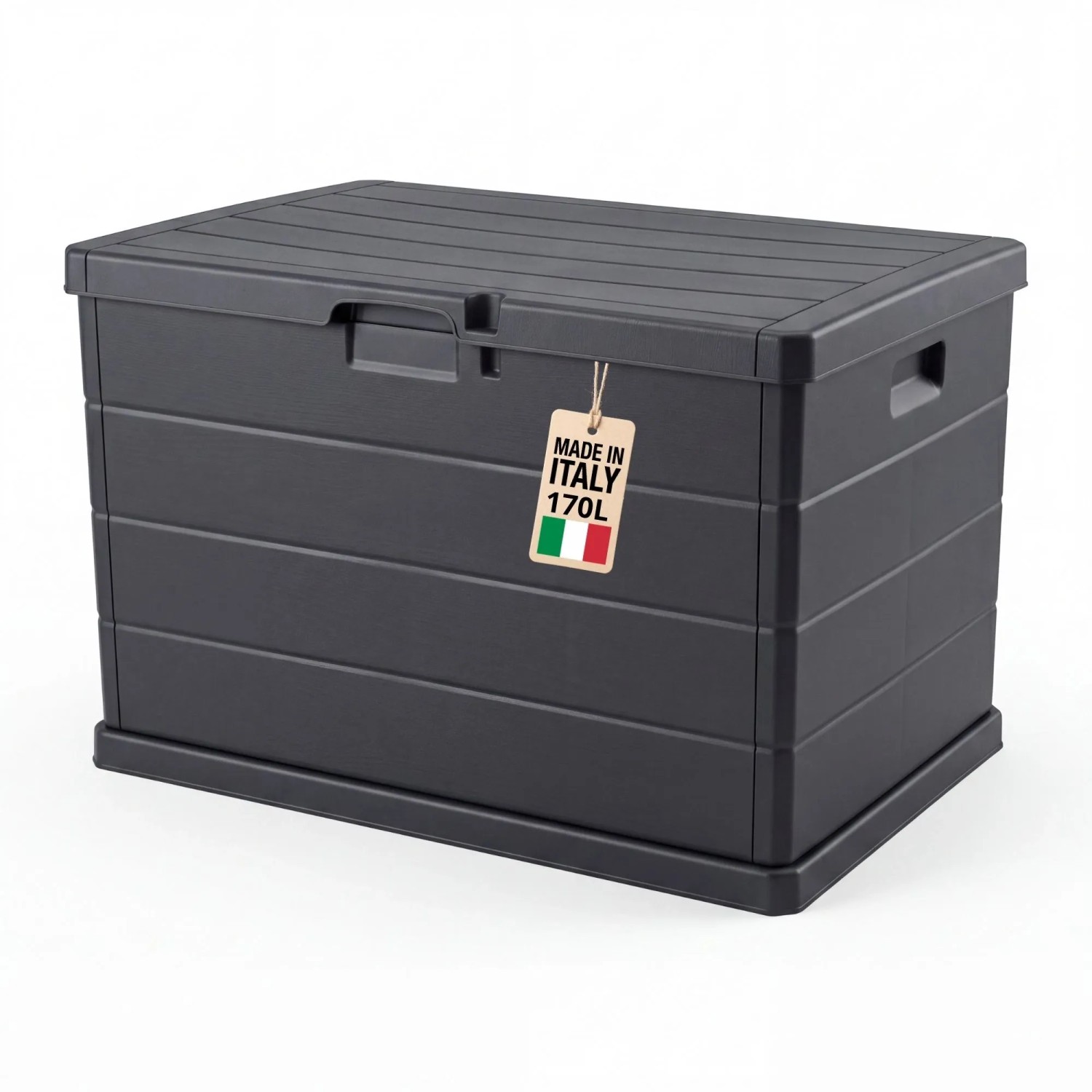 BigDean Stabile Gartenbox Kissenbox Outdoor Wasserdicht 78x55x52 Abschließbar Made in Europe