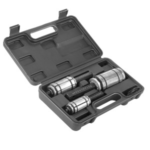 STAHLWERK Rohrweiter Set (3-teilig) im Werkzeugkoffer. Auspuff Rohraufweiter für Kfz-Werkstatt.