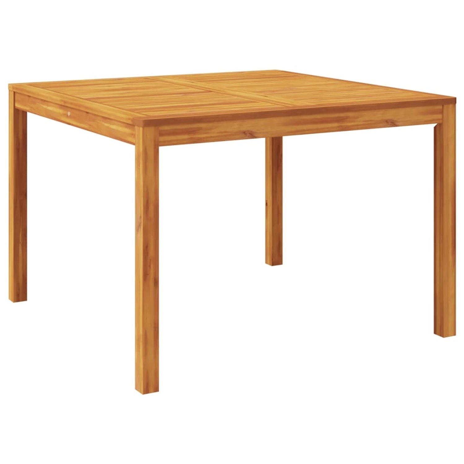 vidaXL Garten-Esstisch 110x110x75 cm Massivholz Akazie 366369 günstig online kaufen