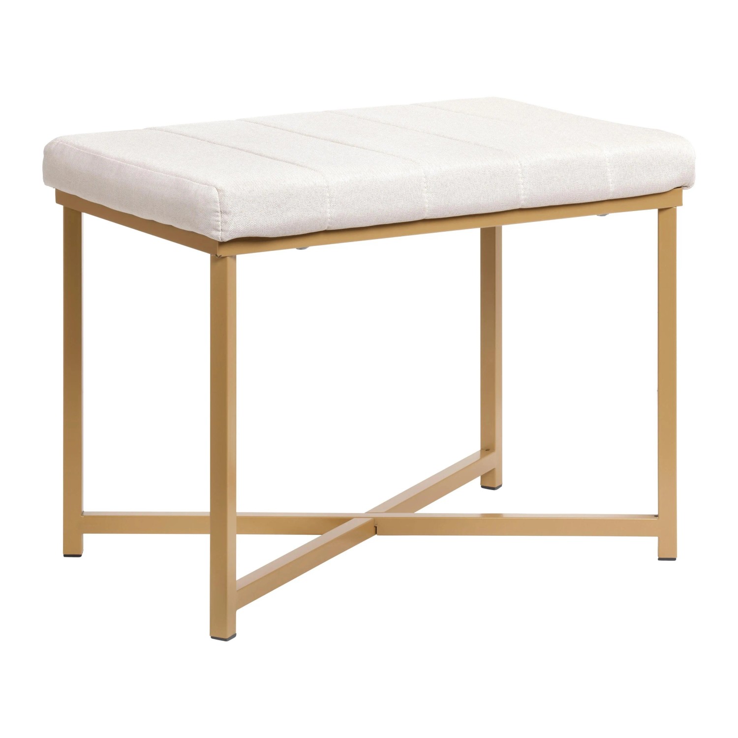Mömax Sitzbank Leo Goldfarben/Beige