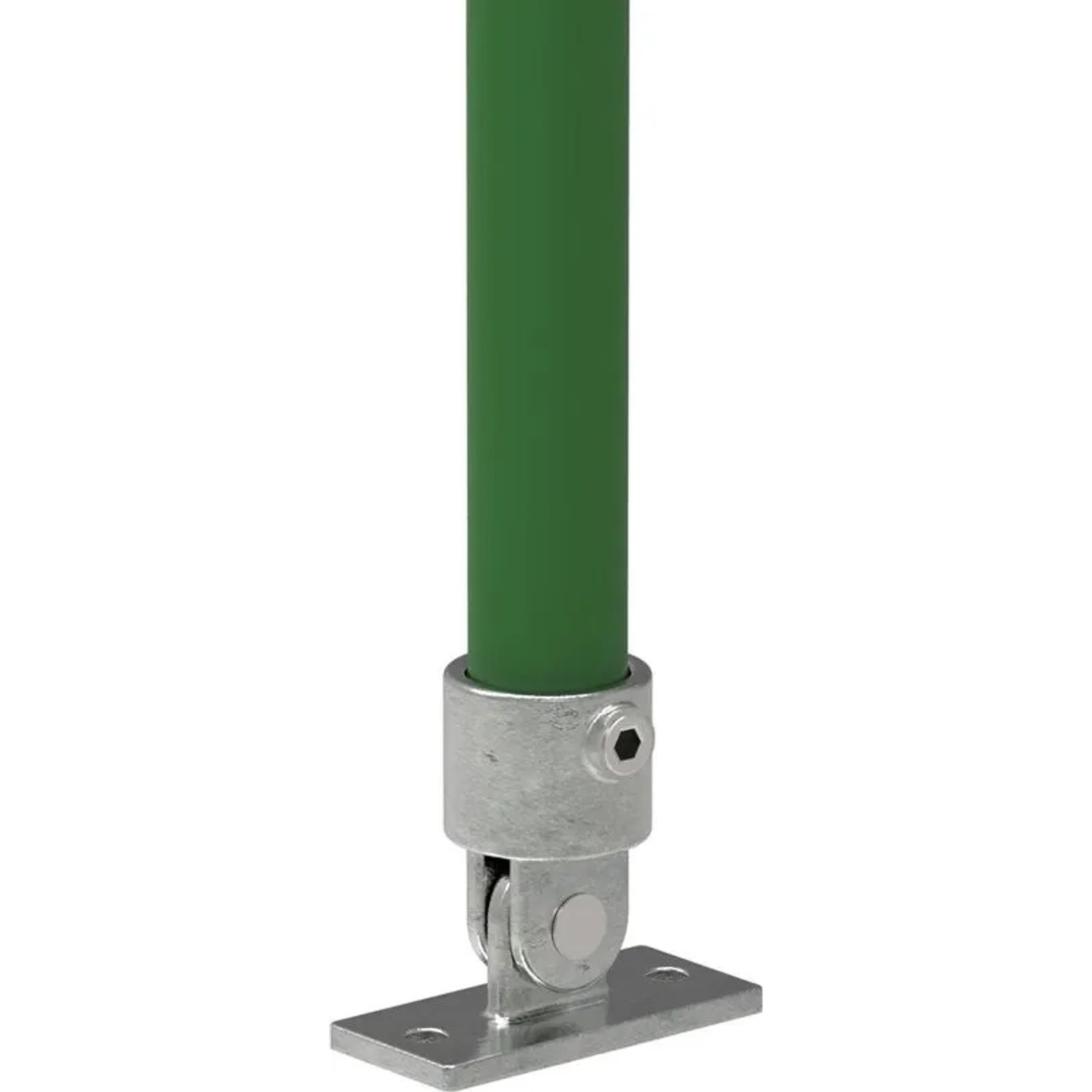 FeNau Rohrverbinder Gelenkfuß Ø 60,3 mm 2 Zoll Temperguss Verzinkt 169E60