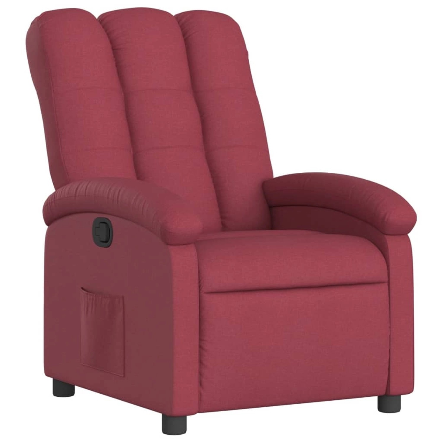 vidaXL Relaxsessel Weißrot Stoff Modell 51 günstig online kaufen