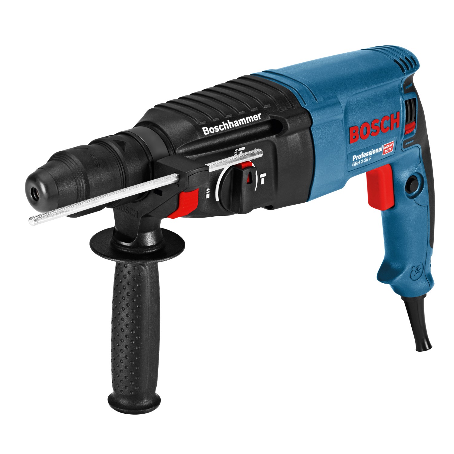 Bosch Professional Bohrhammer GBH 2-26 F 830 W inkl. 3-tlg. Bohrer-Set im K günstig online kaufen