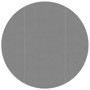 vidaXL Pool-Bodentuch Hellgrau Ø306 cm Polyester Geotextil 94216