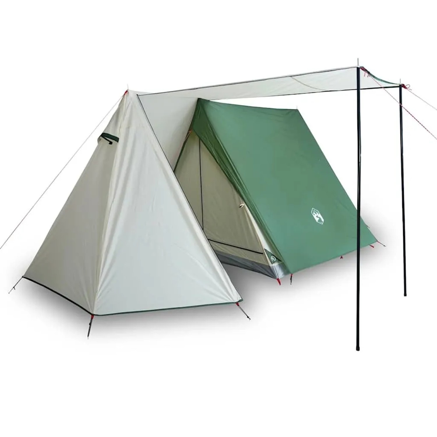 Furnicato Campingzelt A Rahmen 470 X 220 X 170 Cm Grün