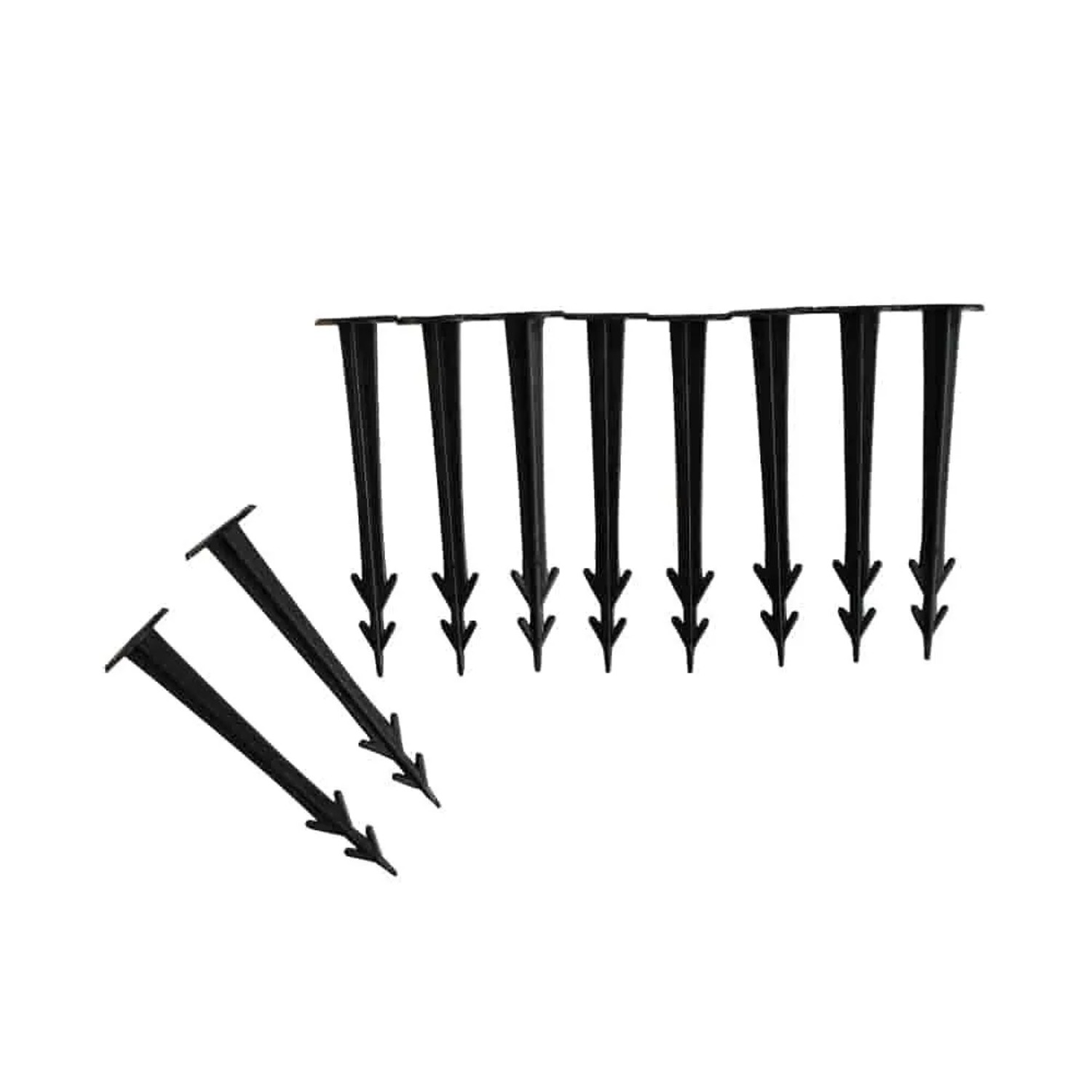 Boni-Shop Bodenanker  10 ErdnäGel 1Cm Kunststoff FüR Unkrautvlies