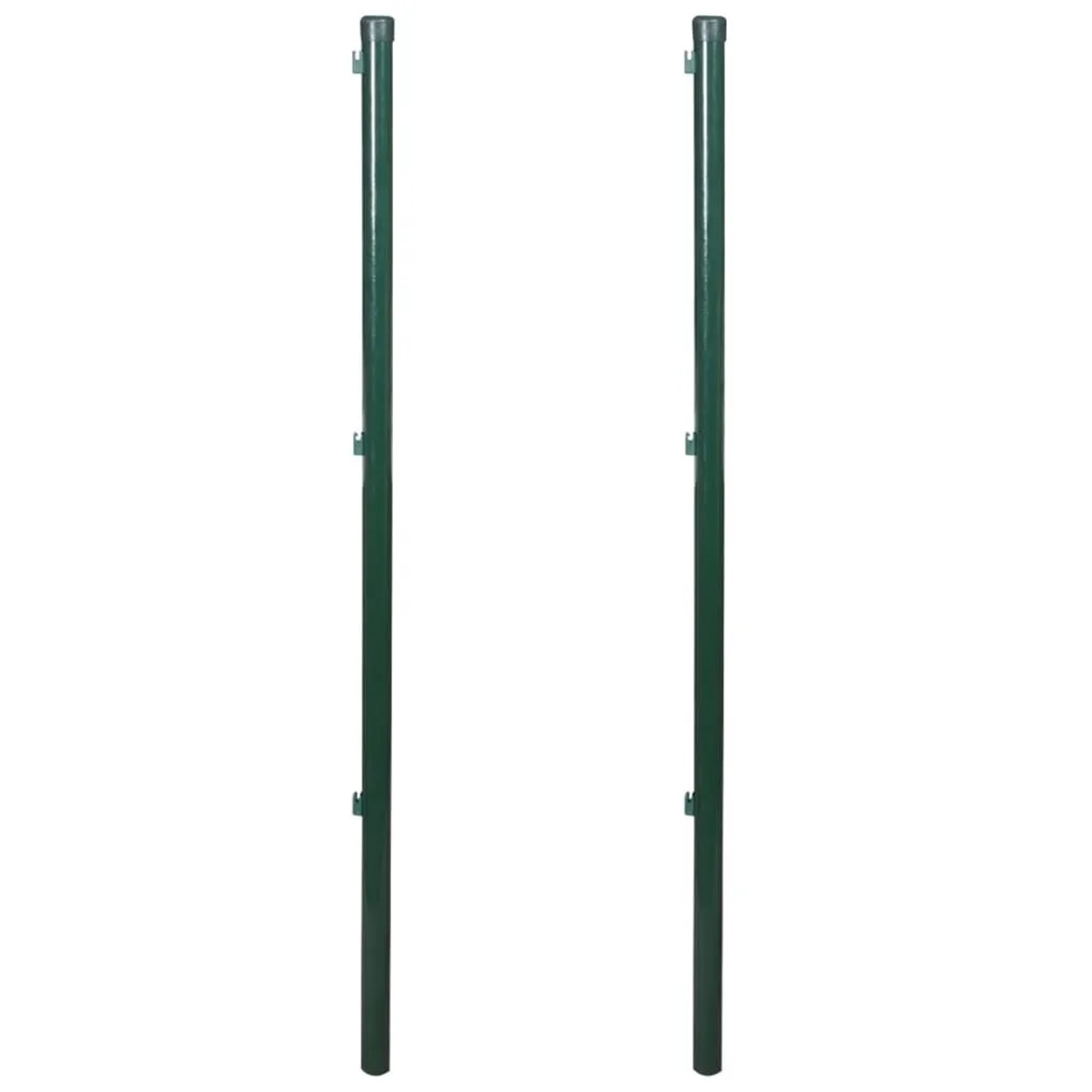 vidaXL Zaunpfosten 2 Stk 115 cm 140364