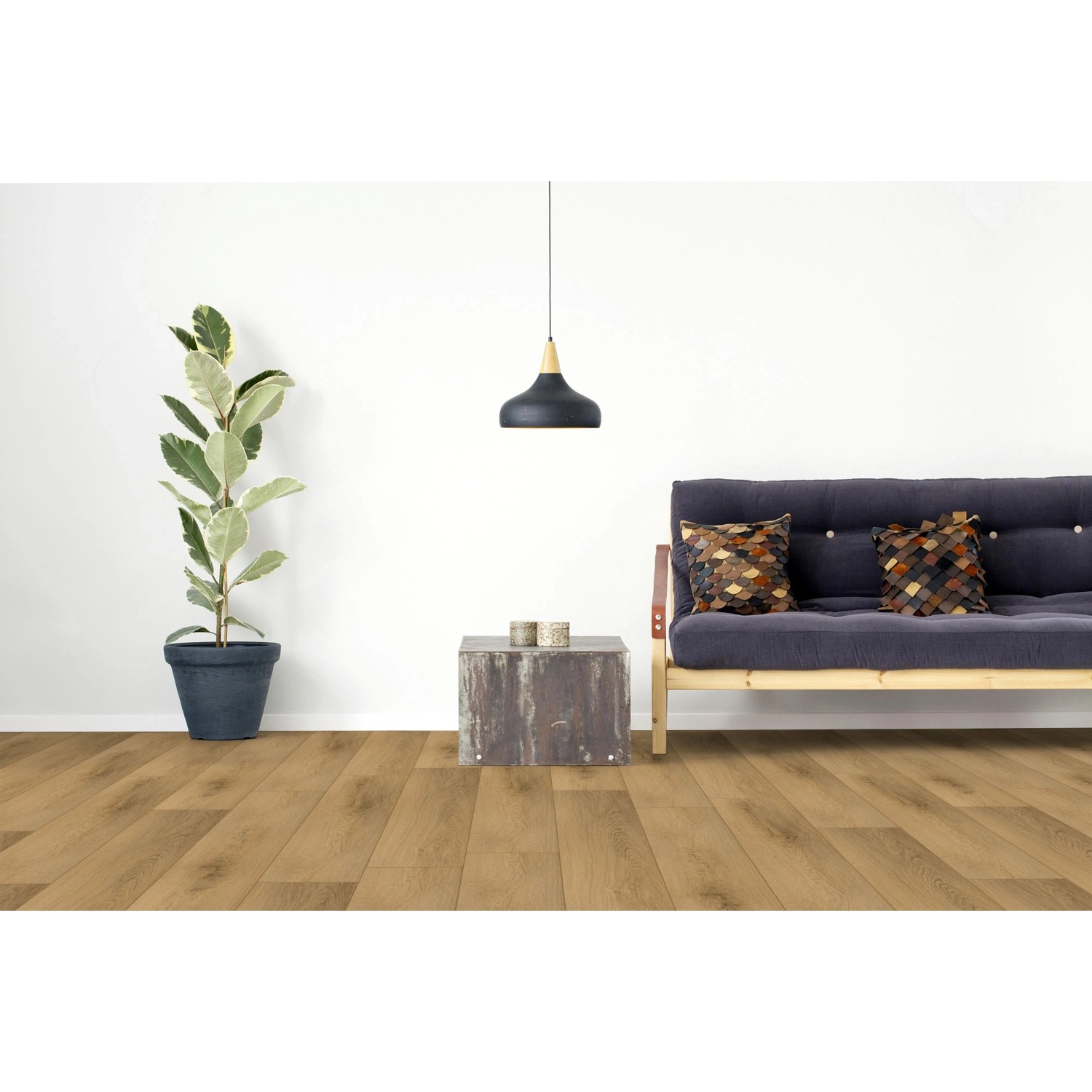 World of SPC Vinylboden Toronto Eiche Breitdiele 6 mm