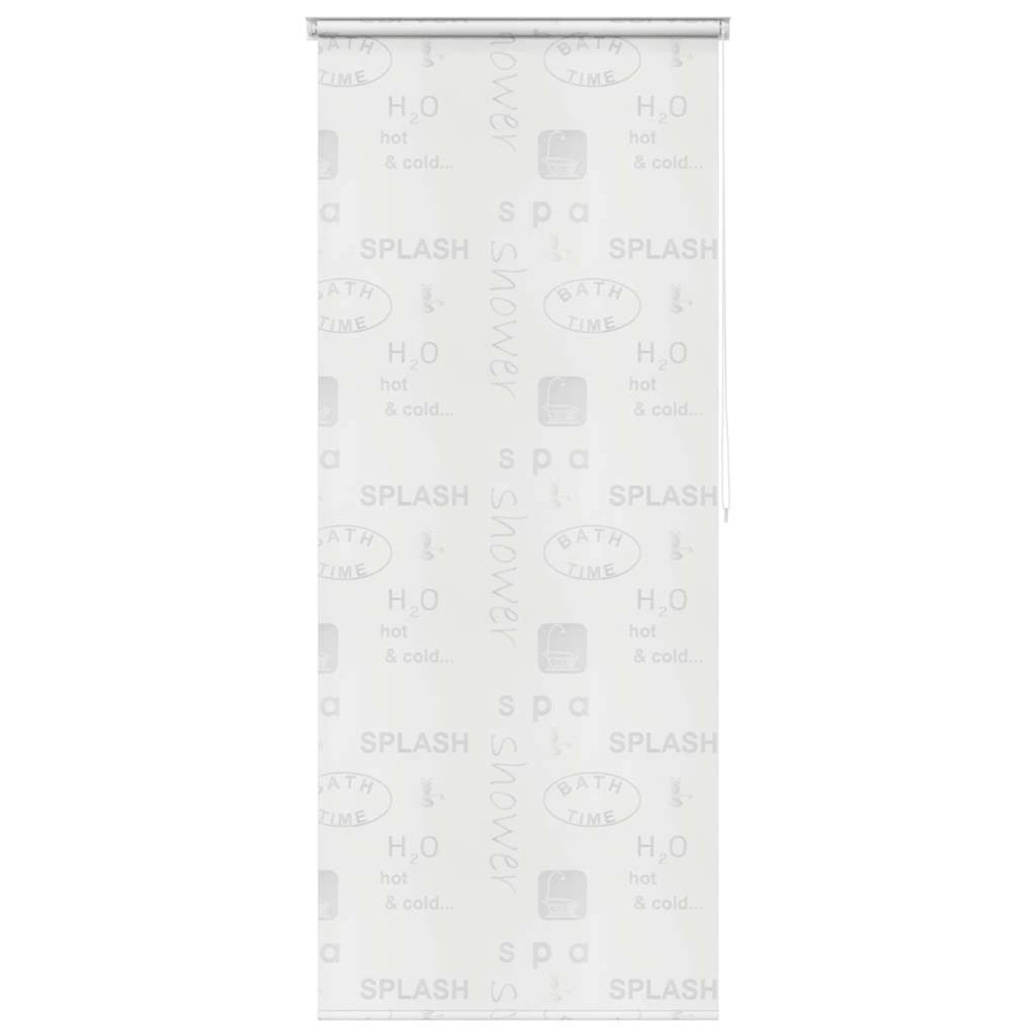 vidaXL Duschrollo 120x240 cm Splash-Design 142873 günstig online kaufen