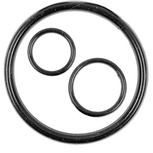 Tetra Dichtungsringe für Tetratec GC 40/50 Bodenreiniger, Aquarium-Ersatzteile.