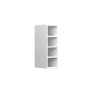 Vicco Hängeschrank R-Line, offener Küchenschrank in Weiß, 20 cm breit.