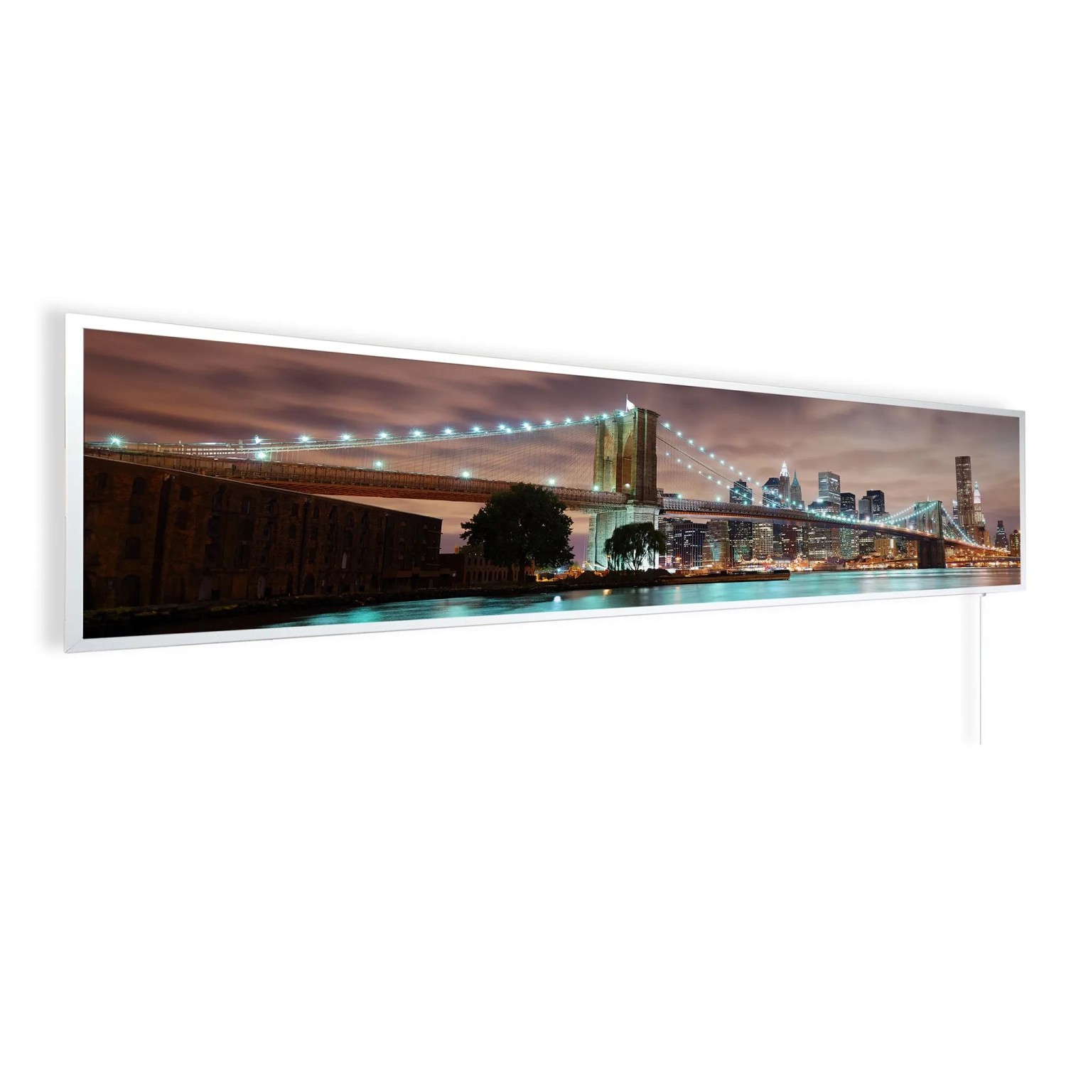 Könighaus Infrarotheizung Panorama Buena Vista New York 450 W 120 cm x 30 cm
