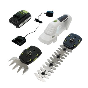 TRUTZHOLM Akku Rasentrimmer 20V 2in1 mit 2Ah Akku 10 cm Grasklinge und 20 cm Strauchklinge