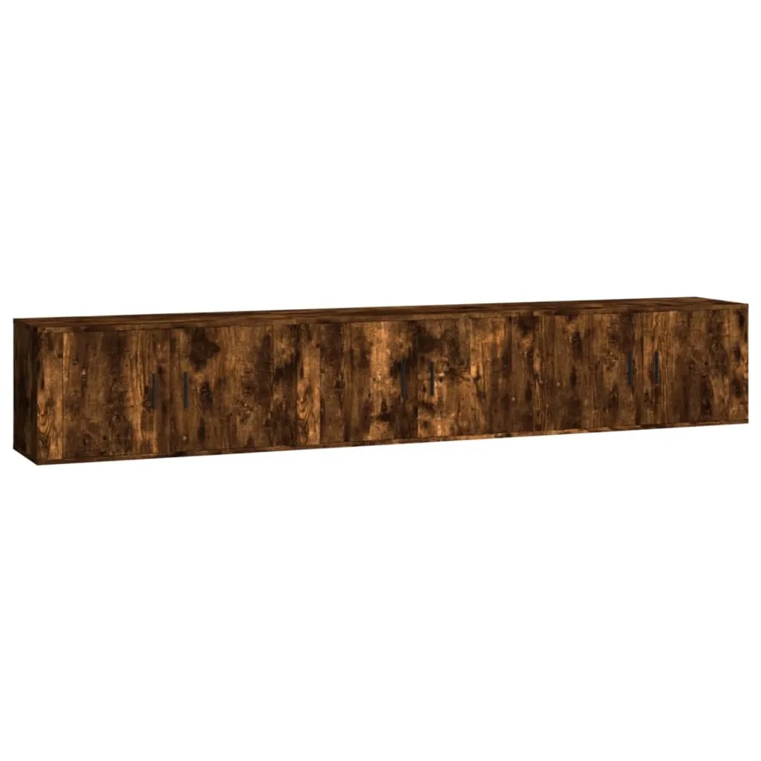 vidaXL TV-Wandschränke 3 Stk Räuchereiche 80x34,5x40 cm 3188363