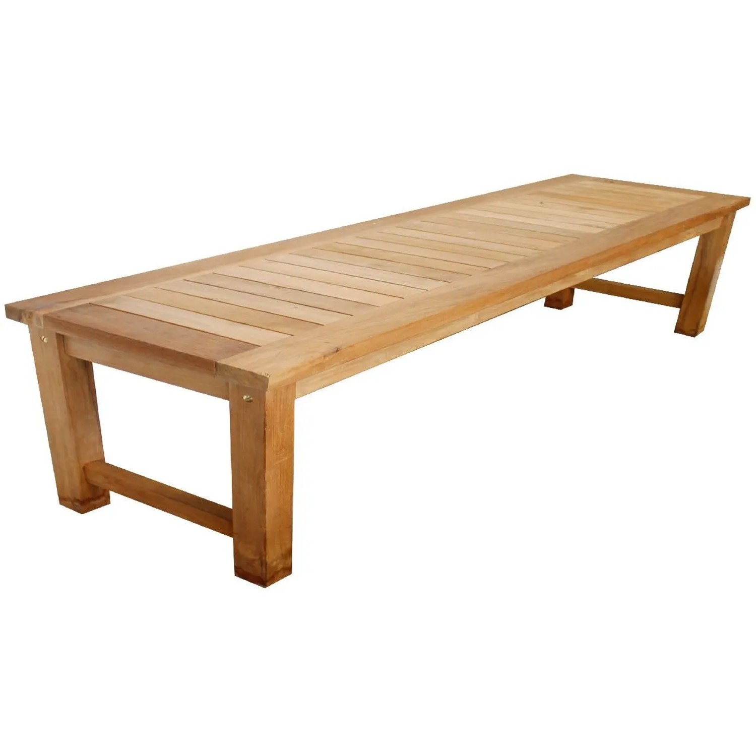 Lex Premium Teak Parkbank Gartenbank Sitzbank Gartenmöbel Holzbank 200cm