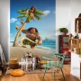 Komar Fototapete Vlies Moana und Maui (184x248cm) im Kinderzimmer.