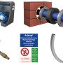 4rain Flat l Flachtank-Paket 5.000 l Haus-Premium, begehbar. Komponenten für die Regenwassernutzung.