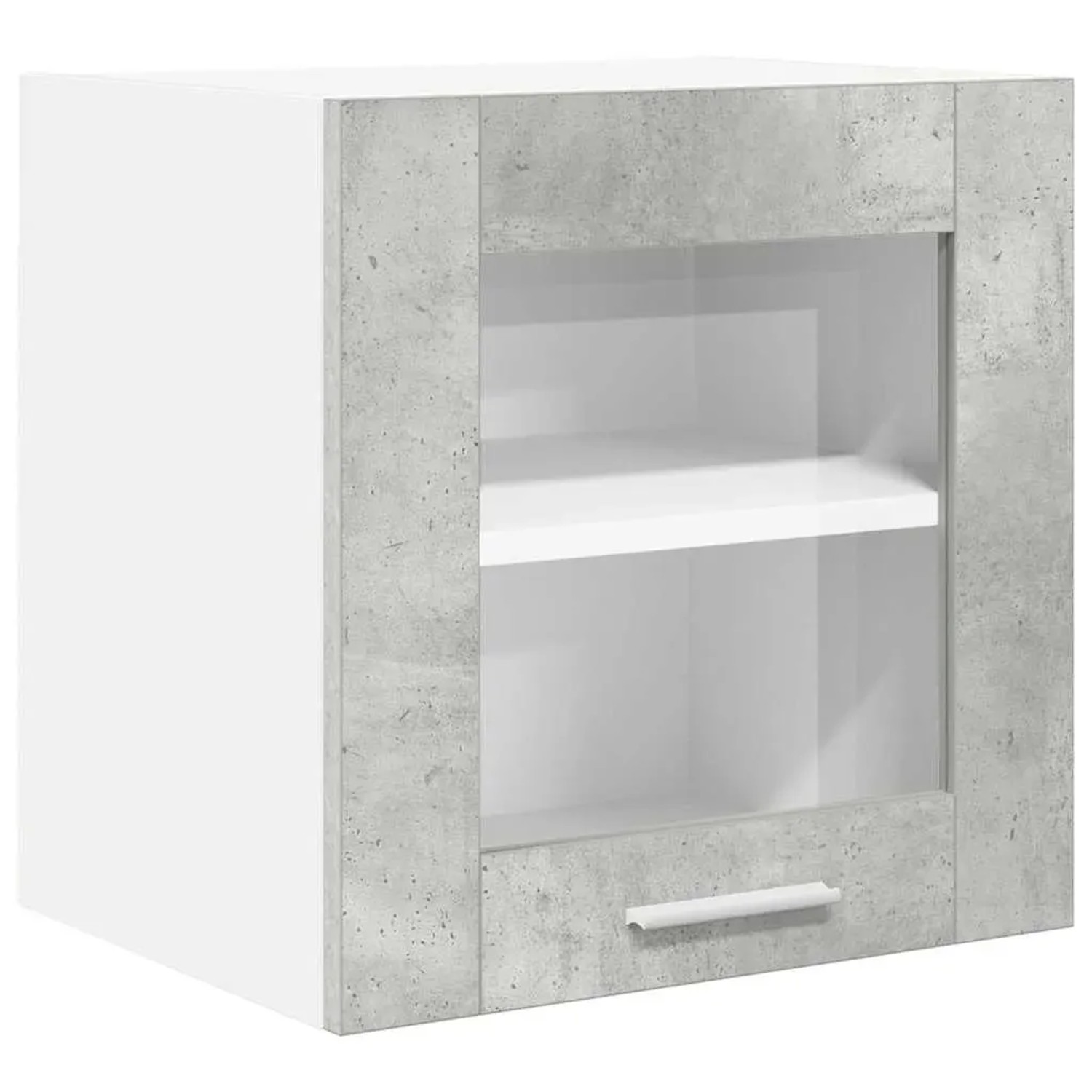 vidaXL Hängeschrank Riga Beton Grau 40 x 31 x 40 cm Holzwerkstoff 884200