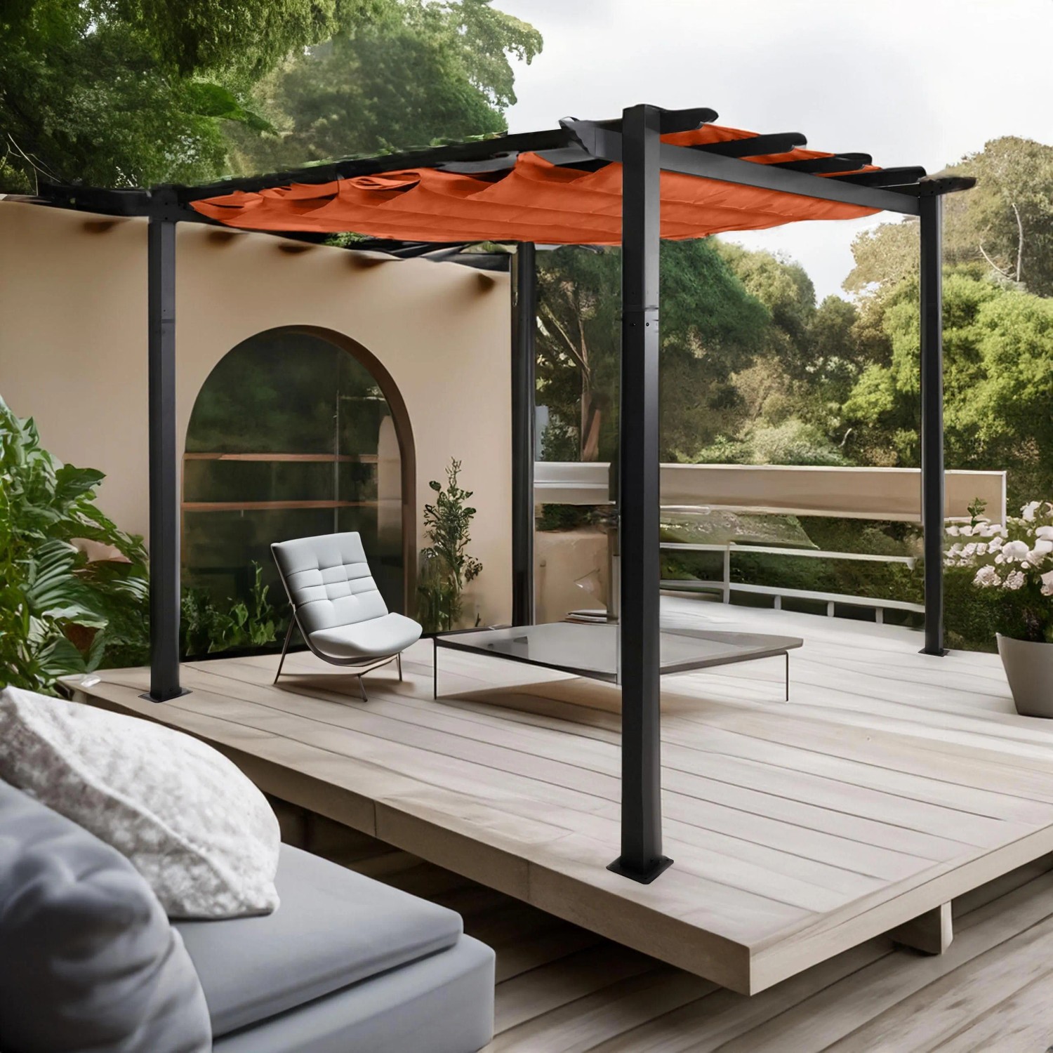 MCW Pergola N93 Terrakotta 3x3m
