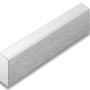 Anthrazit Tiefbordstein (100x30x8 cm) zur Flächeneinfassung und Beetbegrenzung im Garten.
