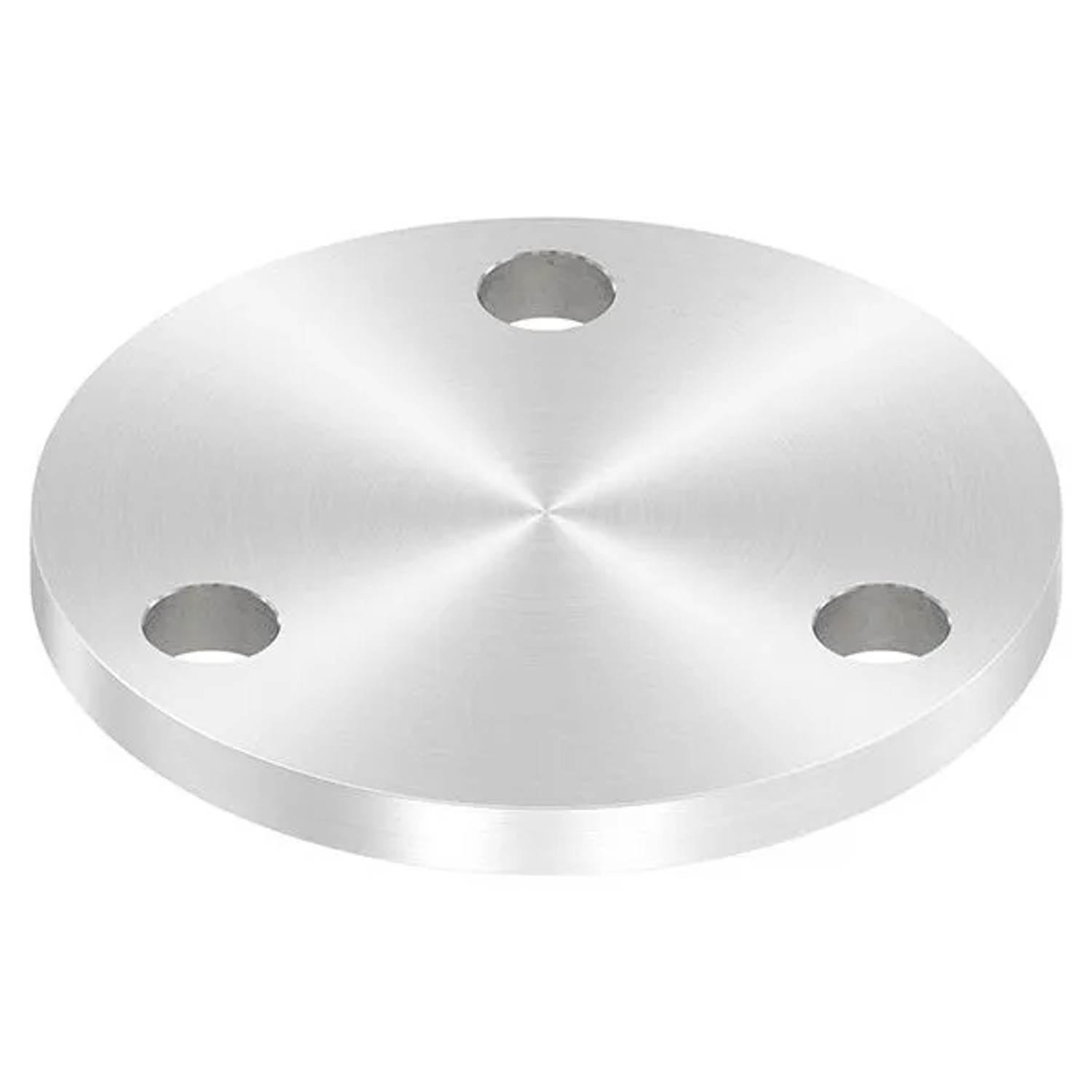 FeNau Ankerplatte Ø 100 X 8mm Mit Rundschliff V2A