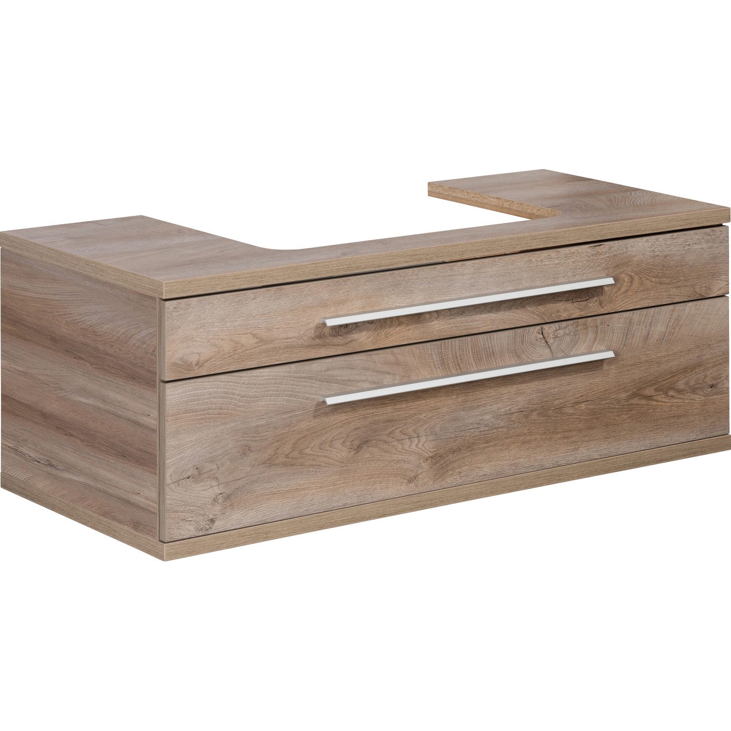 Fackelmann Waschbeckenunterschrank Stanford Eiche Natur 110 cm