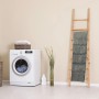 Relaxdays Schuhorganizer Kunststoff Grau Transparent Faltbar Hängend 15 Fächer 158 cm x 47,5 cm x 5 cm 0,21 kg_5