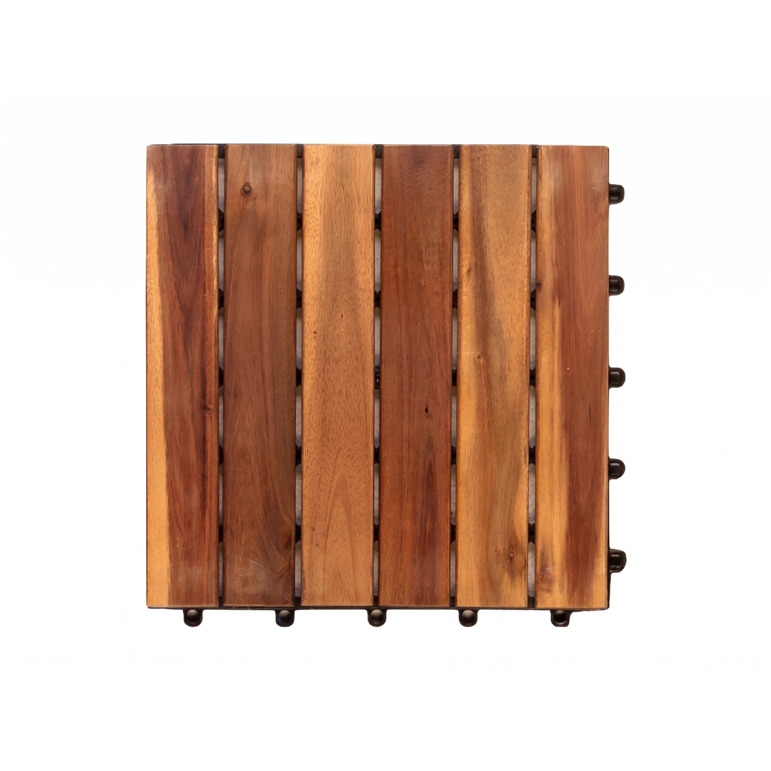 Woodtex Terrassenfliese Akazie Natur Hell