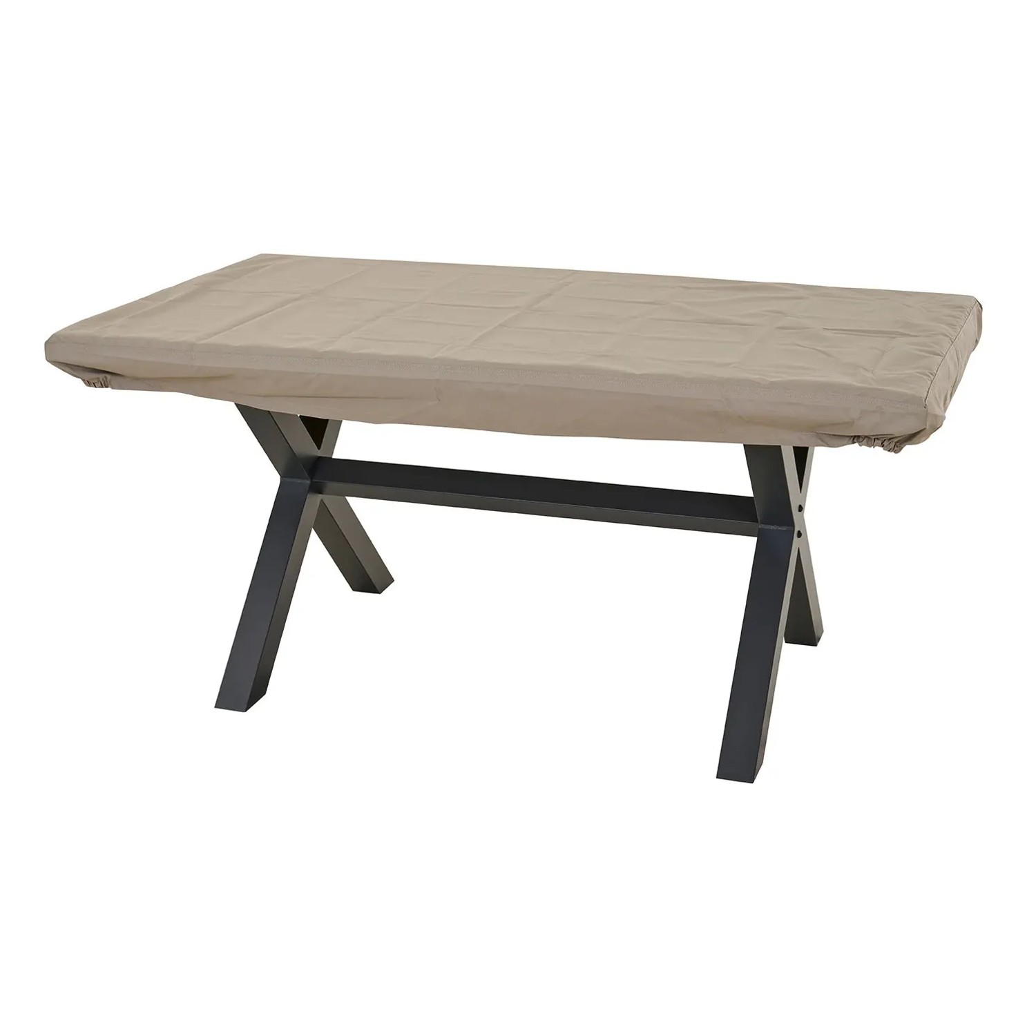 Siena Garden Schutzhülle für Tisch Plus 160 cm x 100 cm x 15 cm Beige