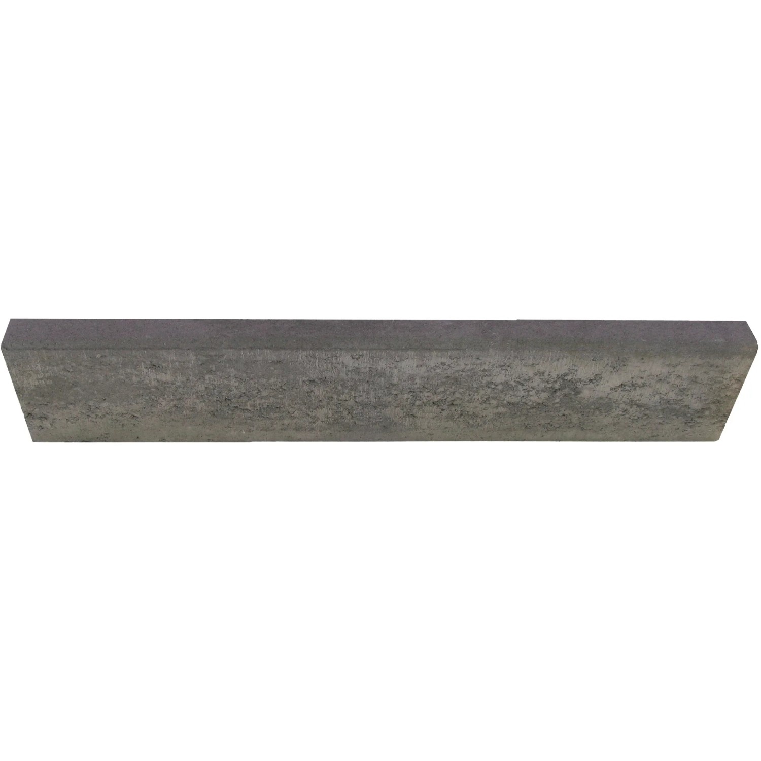 Tiefbordstein in Anthrazit, 100x20x8 cm, für Beet- und Wegeinfassungen.