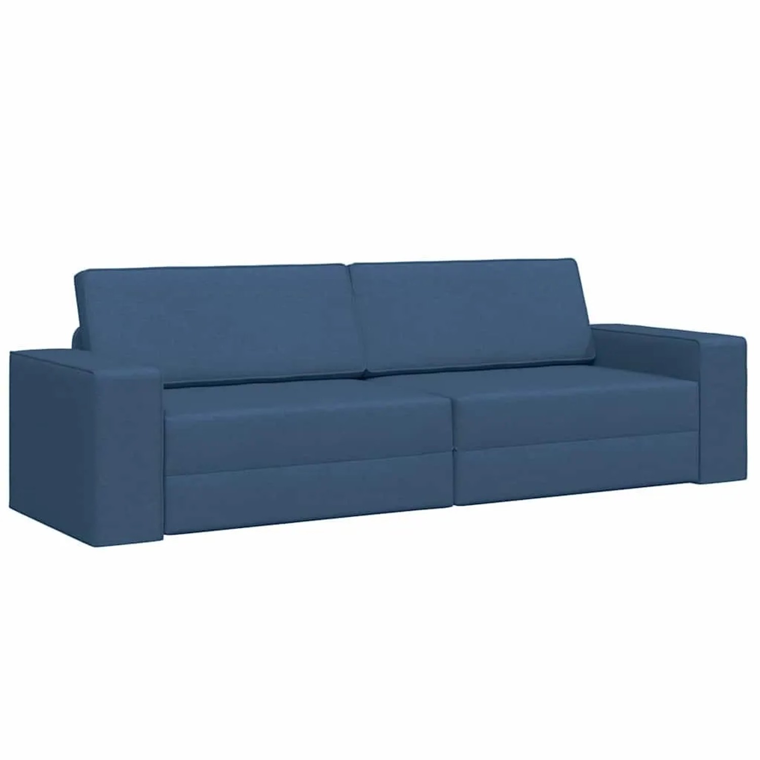 vidaXL Schlafsofa 200cm Marineblau Stoff 4106722