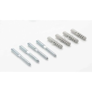 Boni-Shop Stockschrauben M8  Montagematerial Ovalschellen DüBel S10 DN20 DN25 Edelstahl