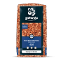 Galamio Holzhackschnitzel Orange 60l für Garten und Beete. Mulch aus Kiefernholz, Körnung 5-60 mm.