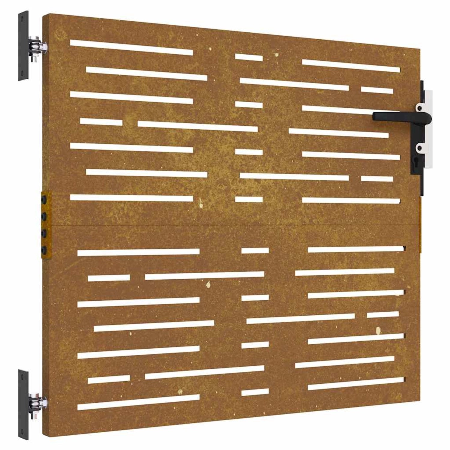 vidaXL Gartentor 85x100 cm Cortenstahl Quadratisches Design 153245