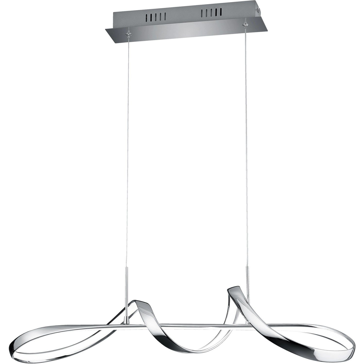 Reality LED Pendelleuchte Perugia Chrom