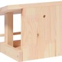 Dobar Vogelfutterhaus Bausatz aus Kiefernholz, unbehandelt, zur individuellen Gestaltung.