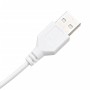 USB-Anschluss für vidaXL Schminktisch mit LEDs, Detailaufnahme.