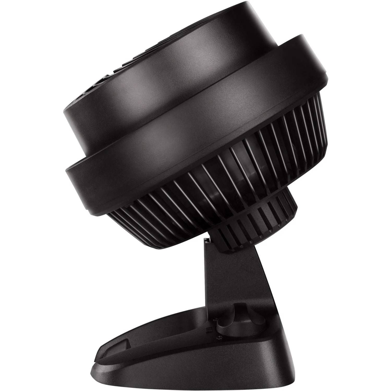 Schwarzer Vornado 530 Tischventilator für optimale Luftzirkulation im Raum.