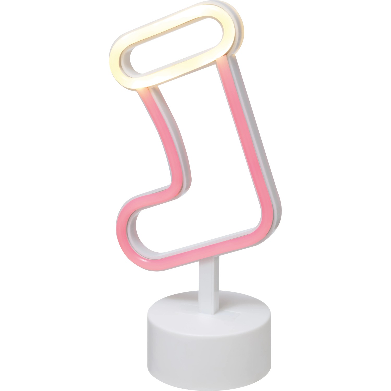 LED-Neonlicht Stiefel Rot 24,5 cm