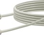 Hellgraues Schwaiger USB 2.0 Verlängerungskabel für Computer & Multimedia Zubehör.
