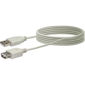 PAXO USB Verlängerungskabel 2m, USB 3.2 Gen2, 10 Gbit/s, Schwarz Mit Stoffmantel – Für Oculus, 4K Kameras & Mehr
