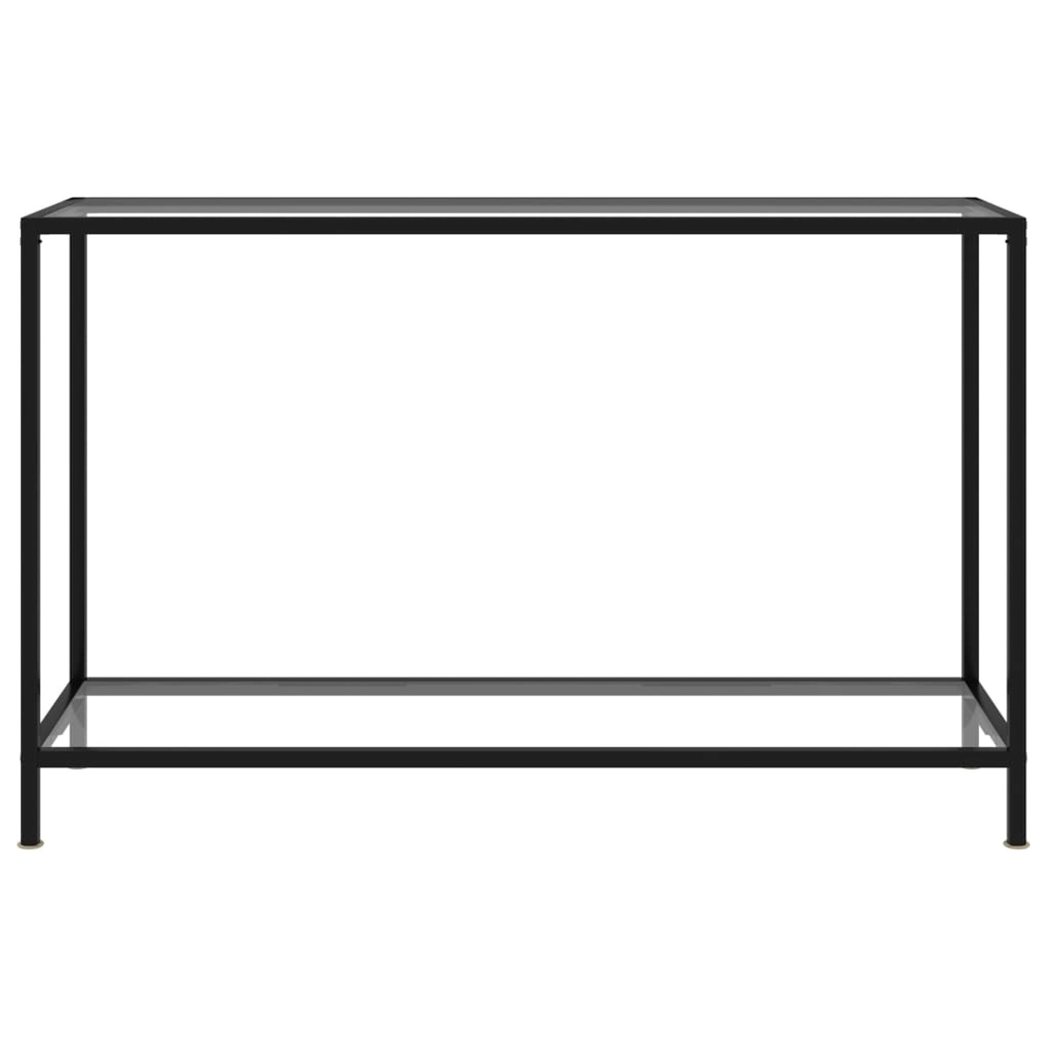 Konsolentisch Transparent 120x35x75 Cm Hartglas günstig online kaufen