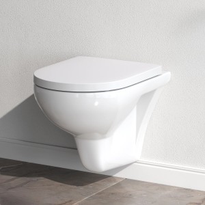 AM.PM Wand-WC mit Softclosing-Sitzabdeckung Toilette Hänge WC CTA1700SC Hit