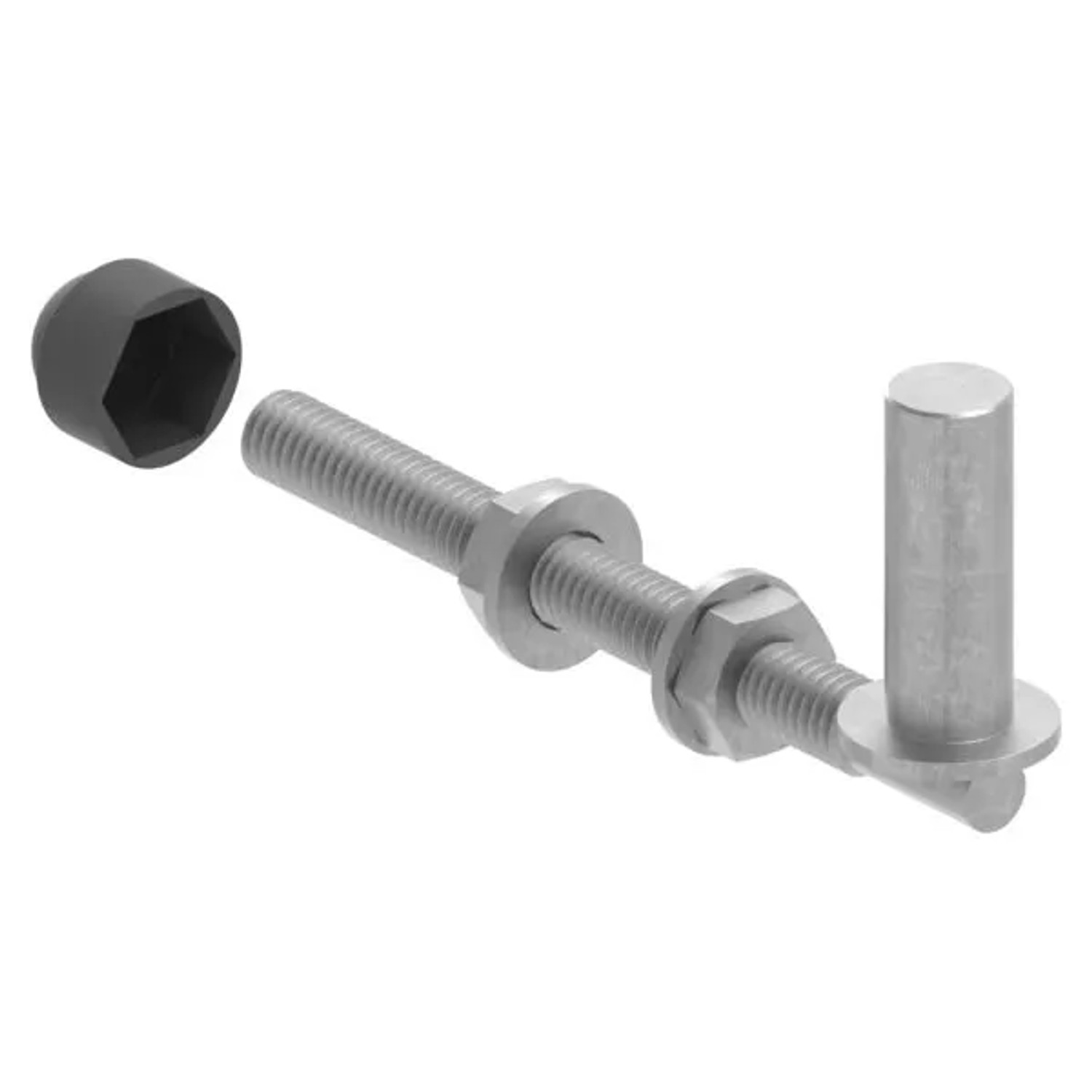 FeNau Einhängeband Torband Zum Durchschrauben Für Ø 16mm Länge 140mm