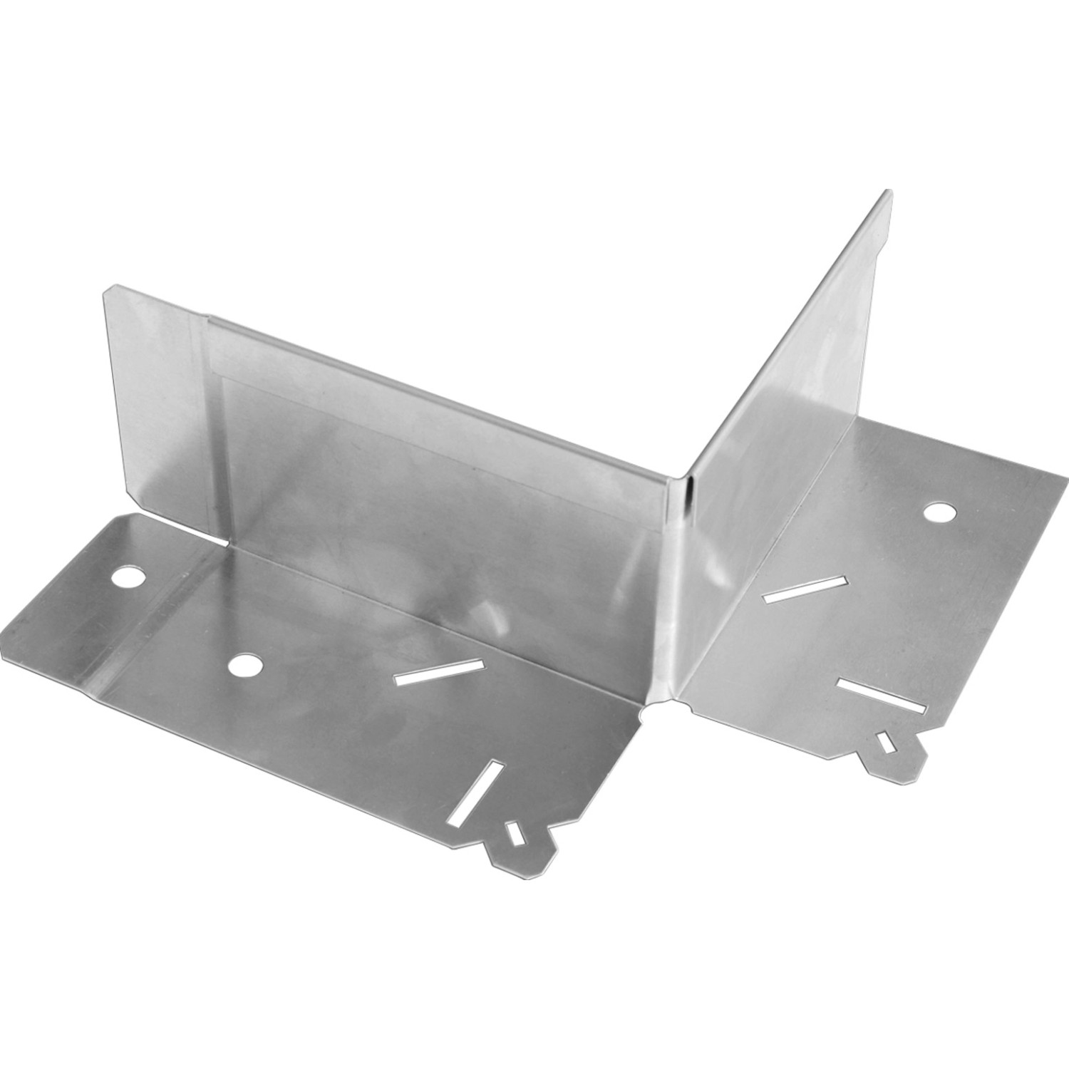 Scherf Rasenkante Ecke Alu-Heavy Grau 32 cm x 12 cm