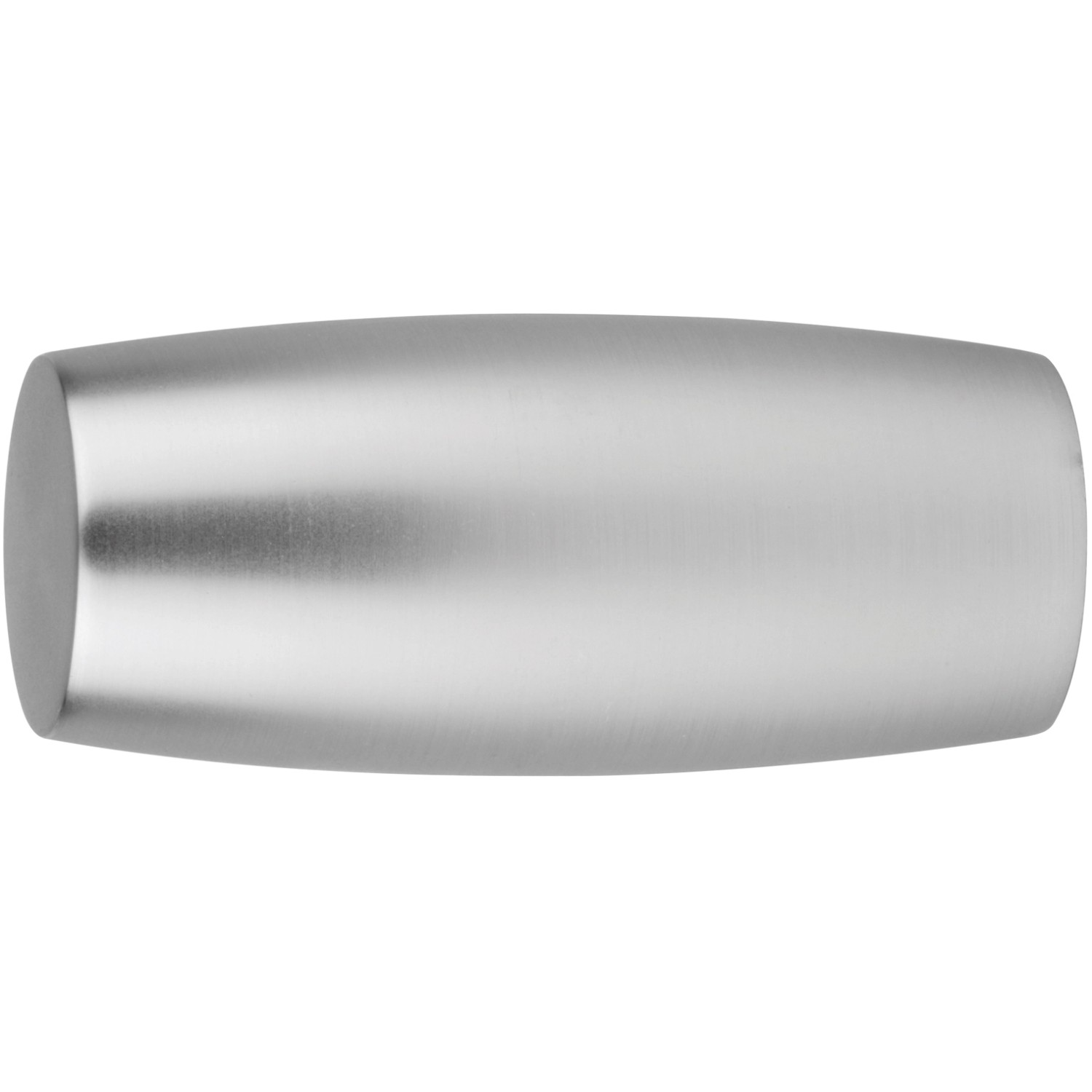 Mydeco Gardinenstange-Endstück Cubus Edelstahl-Optik Ø 2,5 cm